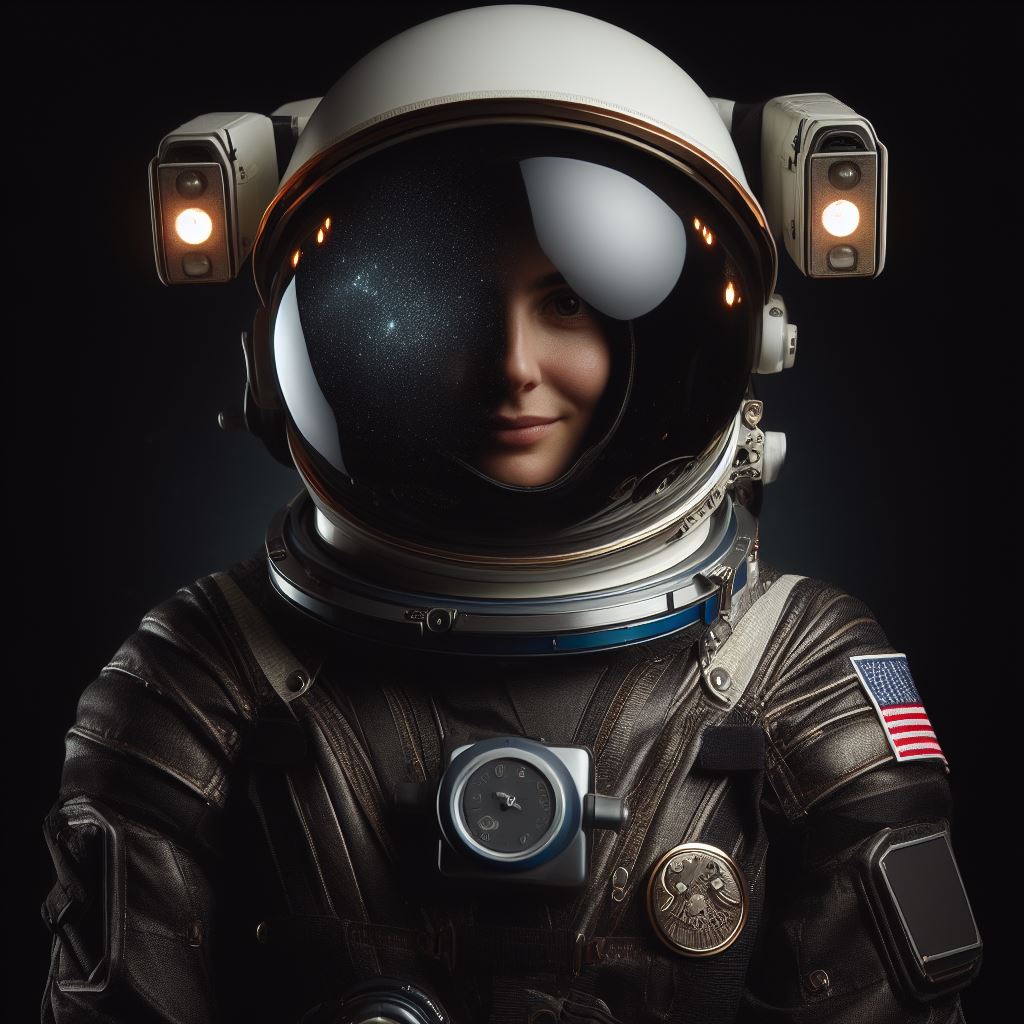 image of space traveler