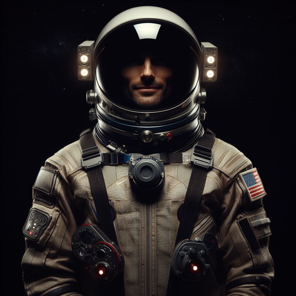 image of space traveler